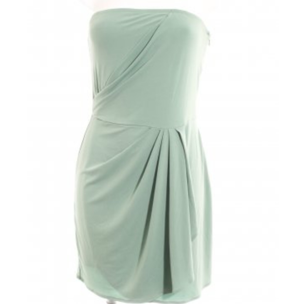 Banana Republic strapless sage dress